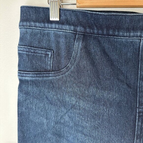Women's SPANX Twilight Rinse Jean-ish® Ankle Leggings Size XL - Picture 7 of 15
